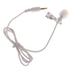 Микрофон петличный (петличку) для телефона / планшета Alitek A100 White (A-482170) - изображение 4