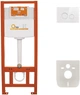 Инсталляция для подвесного унитаза QTAP Nest ST с кнопкой смыва QT0133M425V1164GW - изображение 1
