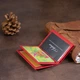 Визитница-книжка ST Leather 19214 Красная - изображение 12