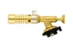 Горелка для газового баллона MASTERTOOL GM "Гелиос" Ø22 мм/1300°С латунь (44-5044) - изображение 1