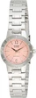 Женские практичные часы Casio LTP-1177A-4A1DF Розовые с серебристым - изображение 2
