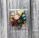 Традиционная украинская силянка из бисера HatynkaUA Colorful Flowers ожерелье под шею ручной работы (SUN999_10) - изображение 4