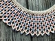 Традиционная украинская силянка из бисера HatynkaUA Necklace ожерелье под шею ручной работы (SUN999_12) - изображение 3