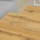Стіл журнальний Квадро S Adore Decor Білий + Дуб (метал/ламінована ДСП) (QUwS-dD) - зображення 4
