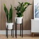 Комплект подставок под цветочные вазоны Британские Adore Decor черный (без горшков/комплект из 2-х штук/металл) (BRbK) - изображение 5