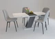 Стол обеденный раскладной в гостиную, кухню Carvelo 140(180)x80 Intarsio белая аляска/черный униколор (ламинированная ДСП) - изображение 10