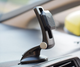 Магнітний автомобільний тримач Diamond Magnetic Car Mount Q007 для смартфону на панель або лобове скло Чорний - зображення 7