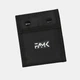 Кошелек на кнопках FAMK Tri-fold черный (1032) - изображение 1