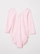 Боди - купальник спортивный для танцев H&M 0654019 170 cm (58078170cm) Розовый - изображение 1