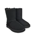 Угги средние женские зимние черные замшевые на овчине 38, 5825чз, UGG - изображение 2
