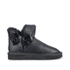Угги короткие женские кожаные черные зимние на овчине 39, 1095013ч, UGG - изображение 1