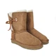 Угги рыжие женские зимние замшевые средние на овчине, 36, 6578897р, UGG - изображение 2
