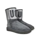 Женские зимние уги замшевые серые средние на овчине, 36, 1096472с, UGG - изображение 3