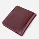 Портмоне шкіряне Shvigel leather-16609 Вишневе - зображення 2