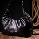 Сумка крос-боді жіноча шкіряна Karya leather-20838 Чорна - зображення 10