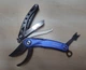 Мультитул Секатор Traveler Secateurs Blue 5 в 1 мультифункциональный инструмент в чехле - изображение 1