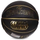 Мяч баскетбольный SPALDING 76992Y GLOW WIND №7 черный - изображение 2