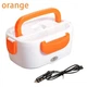 Електричний ланч-бокс контейнер Electronic Lunchbox YS 001 40 W з підігрівом термос для їжі помаранчевий - зображення 2