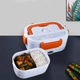 Електричний ланч-бокс контейнер Electronic Lunchbox YS 001 40 W з підігрівом термос для їжі помаранчевий - зображення 5