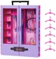 Сиреневый шкаф Barbie для одежды (HJL65) - изображение 3