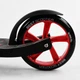 Двухколесный самокат колеса PU, складной, амортизатор Best Scooter 85х16х36 см (fit0010790) Черно-красный - изображение 5
