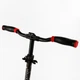 Двухколесный самокат Best Scooter складной, амортизатор, стоп сигнал. Black and red (105428) - изображение 6