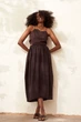 Топ H&M 060983443 L Темно-Коричневий - зображення 1