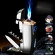 Зажигалка SUNROZ AW823 электронная аккумуляторная USB зажигалка с мультитул 4 в 1 Черный (SUN5610) - изображение 5