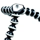 Гнучкий штатив, трипод для смартфона, GoPro, камери + тримач Alitek Flexible Black / white L (A-621020) - зображення 6