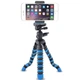 Гнучкий штатив (трипод) Alitek Восьминіг для телефону, GoPro, камери, Black-blue (A-62032) - зображення 2