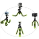 Гибкий штатив / трипод H30 см для телефона, камеры, GoPro Alitek Flexible Black-green + уровень (62080) (A-62080) - изображение 4