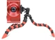 Трипод / Гибкий штатив h30 см для смартфона, GoPro, камеры Alitek Flexible Black / Red + уровень (62081) (A-62081) - изображение 9