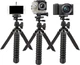 Гнучкий штатив / трипод для телефону з власником, камери, GoPro Alitek Flexible H19 Black (A-620760) - зображення 10