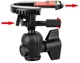 Трипод / Гибкий штатив для телефона, камеры, GoPro с уровнем Alitek Flexible H30 Black / Red + держатель (A-620810) - изображение 8