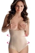 Корректирующее бесшовное боди с открытым верхом Julimex 219 Телесный 2XL (18605) - изображение 1