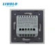 Умный датчик температуры и влажности ZigBee термометр гигрометр Livolo серый (VL-FCEZ-2IP-15) - изображение 4