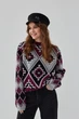 В'язаний джемпер "Бренді" (фуксія, сірий, чорний, білий) One Size - изображение 13