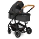 Универсальная коляска 3 в 1 Lionelo AMBER GREY GRAPHITE - изображение 2