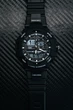 Мужские наручные часы Q&Q GW86J010Y Черные с белым в спортивном стиле - изображение 3