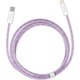 Кабель BASEUS Dynamic Series Fast Charging Data Cable Type-C to iP 20W Purple 1м (CALD000005) - изображение 2