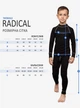 Комплект детского спортивного термобелья с балаклавой Billy 7332 Rough Radical 116-122 см Черный 52876 - изображение 3