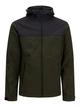Куртка Jack & Jones JJEMARVIN HOOD SOFTSHELL NOOS S Хаки 12212363-Rosin - изображение 5