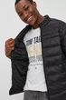 Куртка Jack & Jones PKTSSA GEORGE PUFFER COLLAR M Черный 12191699-Black - изображение 3
