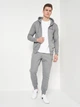 Толстовка на молнии мужская Tommy Hilfiger 10948.2 S (44) Серая - изображение 3
