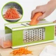 Мультислайсер MULTI PURPOSE GRATER терка для овочів та фруктів з контейнером Салатова - зображення 3