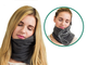 VTRP Подушка шарф для подорожей Travel Pillow Gray 18х18 см (TP-854-GR) - зображення 4