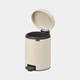 Бак для мусора Brabantia Pedal Bin 5 л New Icon Soft Beige (149900) - изображение 4