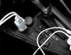 Автомобильное зарядное устройство Hoco Z23 Grand Style 2USB 2.4A с кабелем microUSB, АЗУ, белое - изображение 7