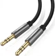 Кабель Ugreen AV119 3.5 мм to 3.5 мм Audio Cable 1 м Black (90401961) - изображение 3