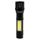 Аккмуляторный ручной фонарик BL-19 COB LIGHT фонарь С БОКОВЫМ СВЕТОМ (Зарядка от USB) - изображение 2